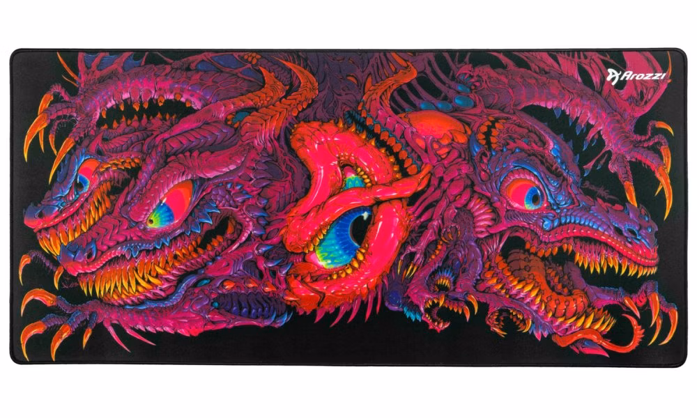 AROZZI ZONA Mousepad XL Crawling Chaos/ XL podložka na stůl/ 900x420x4 mm/ voděodolná