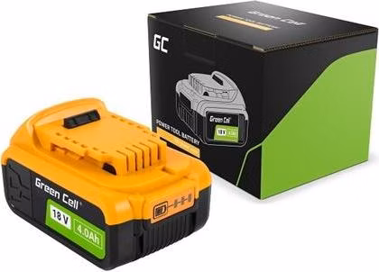 Green Cell Battery for DeWalt XR 18V 4Ah Battery Replacement for DCB184