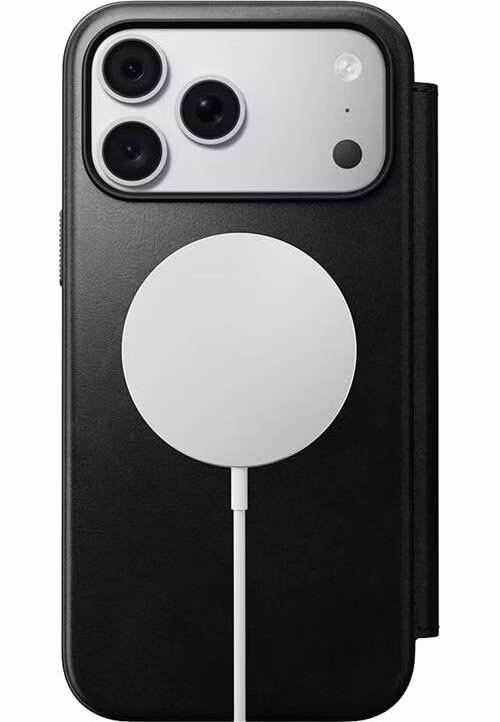 Nomad puzdro Modern Leather Folio Magsafe pre iPhone 18 Pro Max - Black