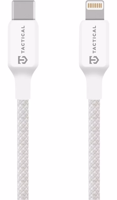 Tactical Stitch Thread Cable USB-C/Lightning 0.3m White