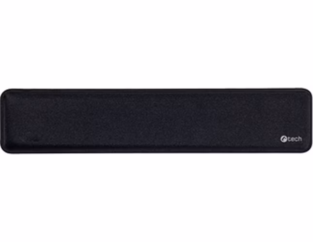 Podpěra zápěstí ke klávesnici C-TECH KPG-01, paměťová pěna, černá, 450x93x25mm
