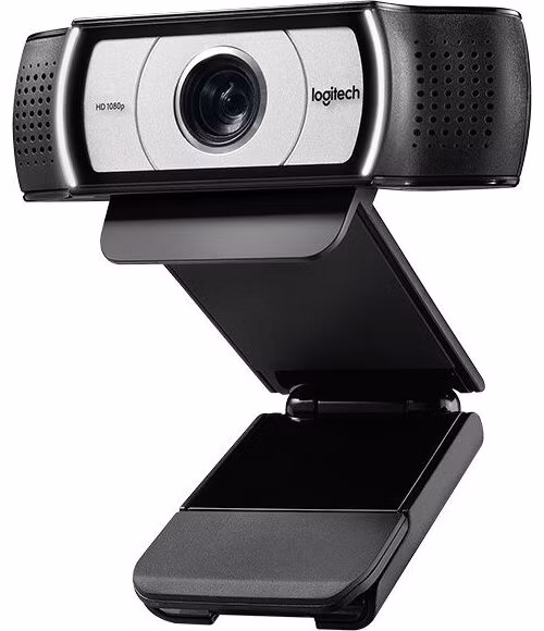 Logitech HD webkamera C930e/ 1920x1080/ H.264/ 4x digitální zoom/ USB/ černá
