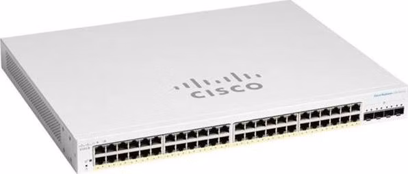 Cisco CBS220-48P-4G (48xGbE,4xSFP,48xPoE+,382W) - REFRESH