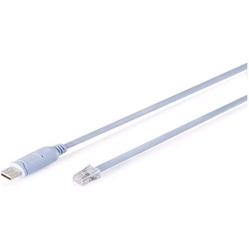 DIGITUS USB 2.0 na RJ45 konzolový kabel, 1,8m, bílý