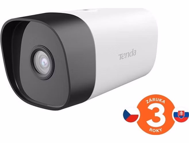 Tenda IT7-PRS-4 - Vonkajšia PoE 4Mpx kamera, OnViF, detekcia pohybu + zvuku, nočné videnie, mikrofón, H.265