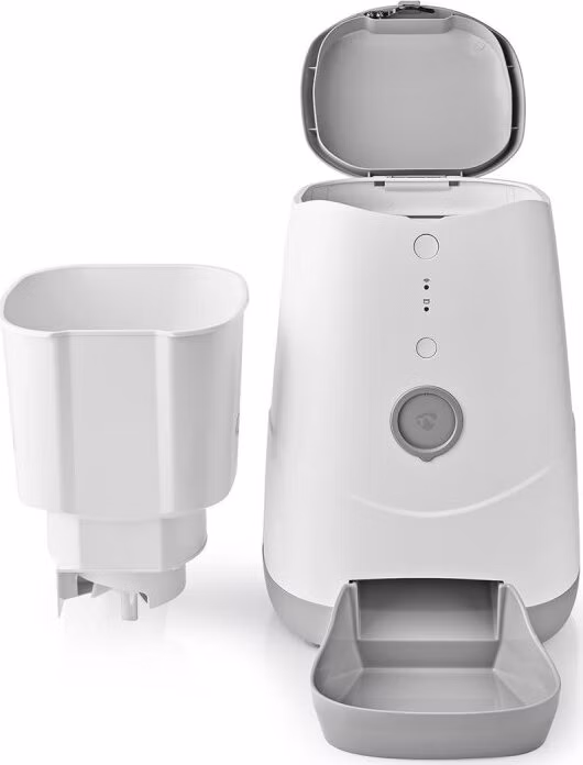 Nedis WIFIPET21CWT - SmartLife Dávkovač krmiv pro domácí zvířata | Wi-Fi | 4.5 l | Android™ / IOS
