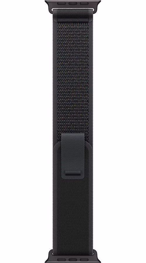 Apple Watch 49mm Black Trail Loop - M/L - Black Titanium Finish *Vystavený*