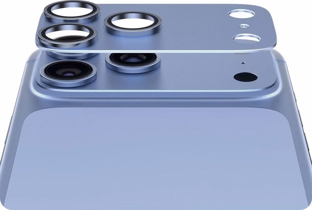 PanzerGlass Fender Camera Protection pre iPhone 18 Pro Max - Italian Blue