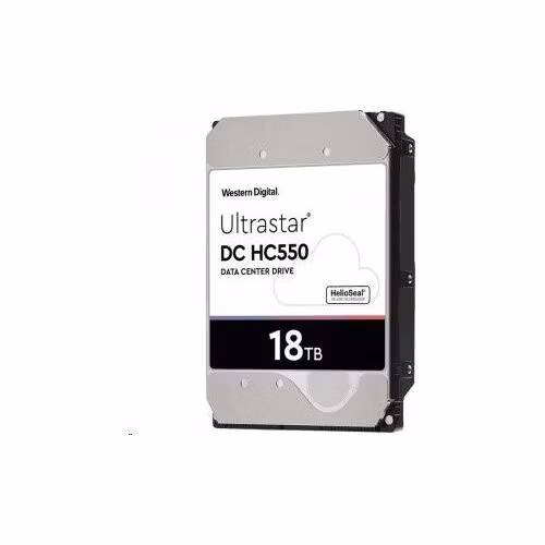 Western Digital Ultrastar DC HC550 3,5" HDD 18TB 7200rpm SATA 6Gb/s 512MB