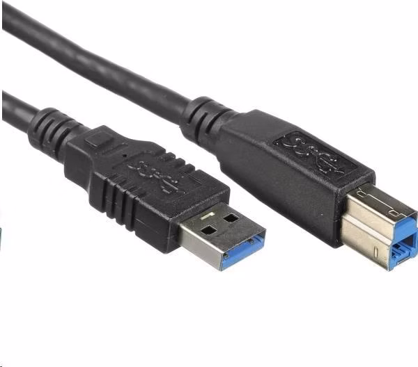 Kábel USB PREMIUMCORD 3.0, Super-speed 5Gbps A-B, 9pin, 3m