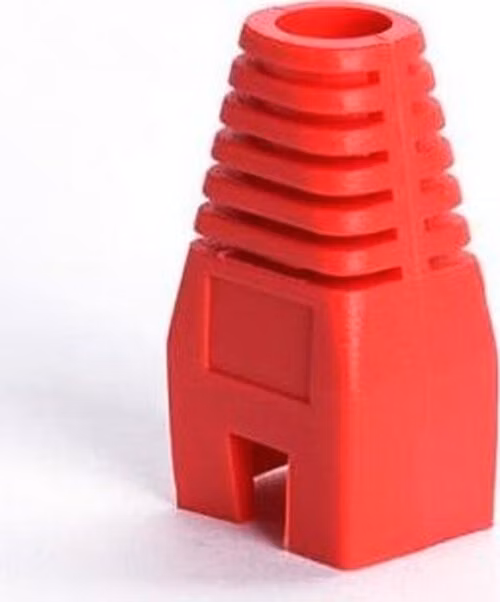XtendLan Ochrana konektoru RJ45 červená (výřez)