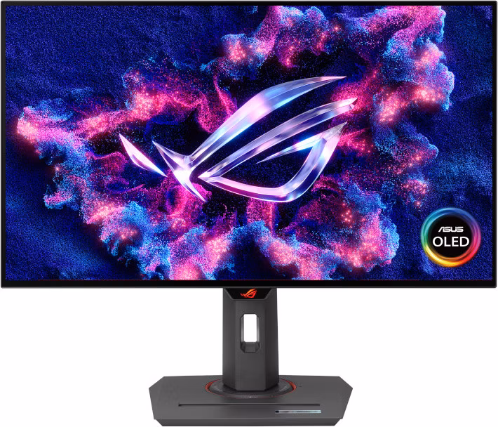 ASUS LCD 27" XG27AQDMG ROG Strix 2560x1440 1440p glossy WOLED panel 240 Hz 0.03 ms Anti-flicker G-SYNC comp. 99% DCI-P3