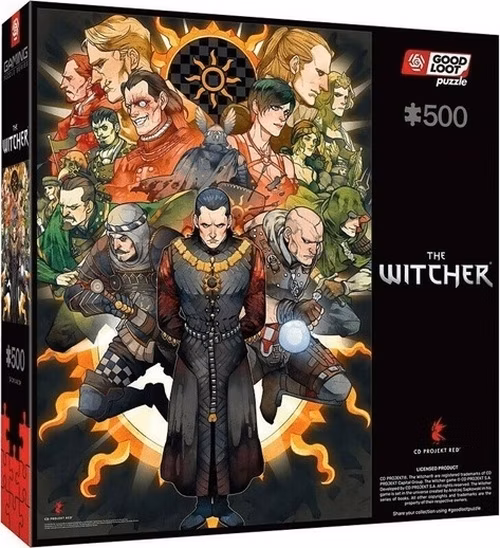 GLO GAMING PUZZLE: THE WITCHER NILFGAARD