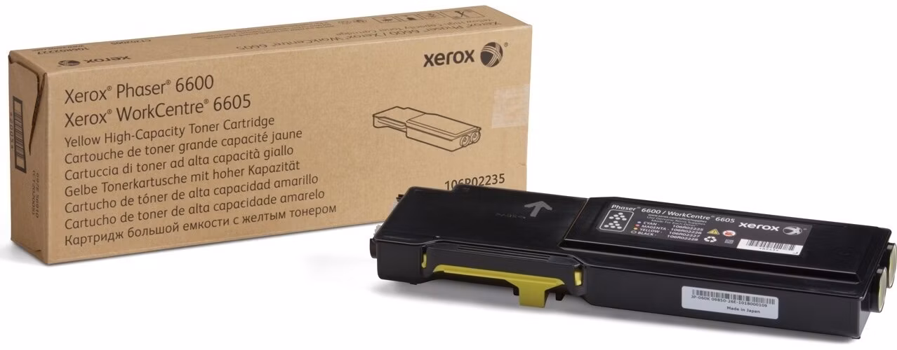 Xerox original toner pro Phaser 6600/6605/ žlutá/ 6000 str.