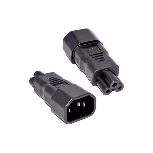 PremiumCord Adaptér IEC C14 na IEC C5 "trojlístek" napětí 230V, 2.5A