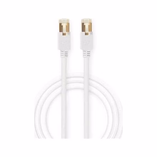 Nedis CCBW85221WT50 - CAT6 S/FTP Síťový Kabel | RJ45 (8P8C) Zástrčka – RJ45 (8P8C) Zástrčka | 5 m | Bílá barva
