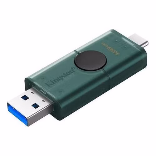 KINGSTON 128GB DataTraveler Duo dual USB-A + USB-C Gen2