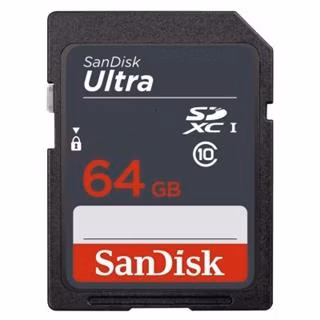 SanDisk SDXC 64 GB Ultra (100 MB/s Class 10 UHS-I)