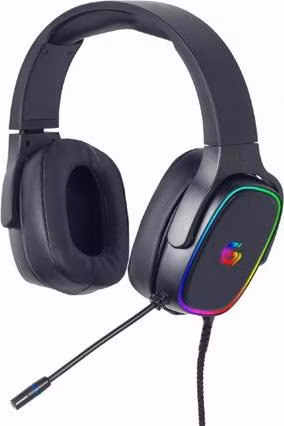 Gembird Sluchátka s mik GHS-SANPO-S300, gaming, USB 7.1, RGB LED