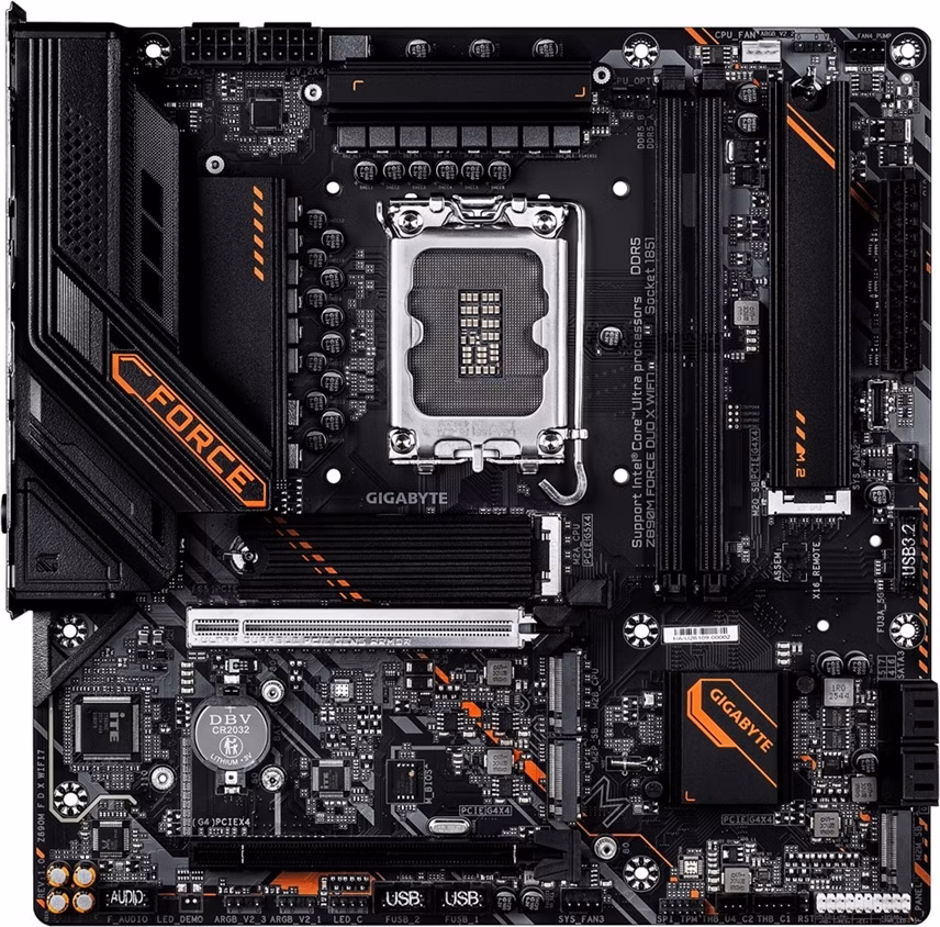 GIGABYTE Z890 FORCE DUO X WIFI7/LGA 1851/mATX