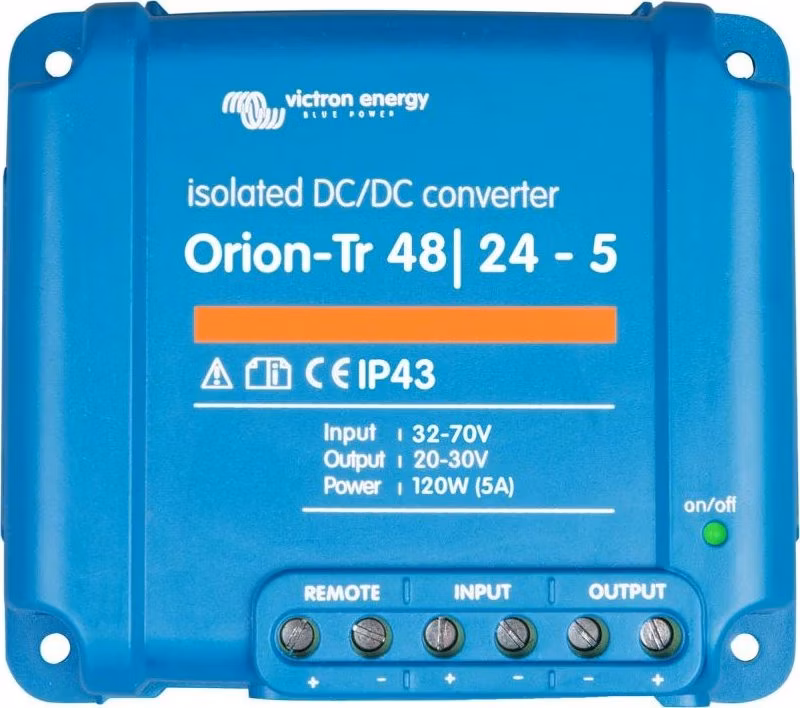 Victron Orion-Tr 48/24V-5A (120W) DC-DC konvertor, Izolovaný, IP43
