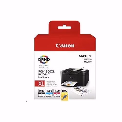 Canon inkoustová náplň PGI-1500XL BK/C/M/Y MULTI Ink Value Pack