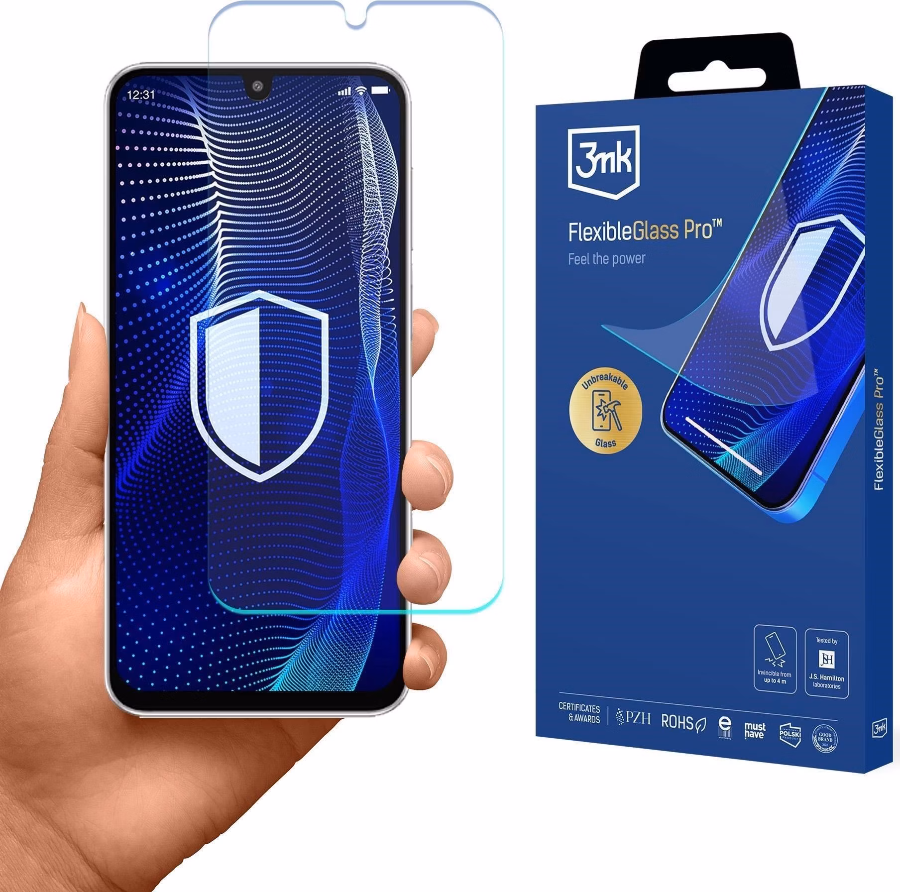 3mk hybridní sklo FlexibleGlass Pro pro Samsung Galaxy M36