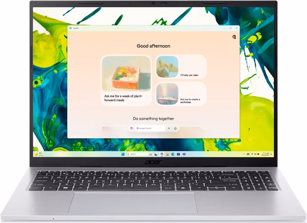Acer Aspire Go 16/AG16-71P-54KA/5-120U/16"/WUXGA/16GB/512GB/Intel int/W11H/Silver/2R