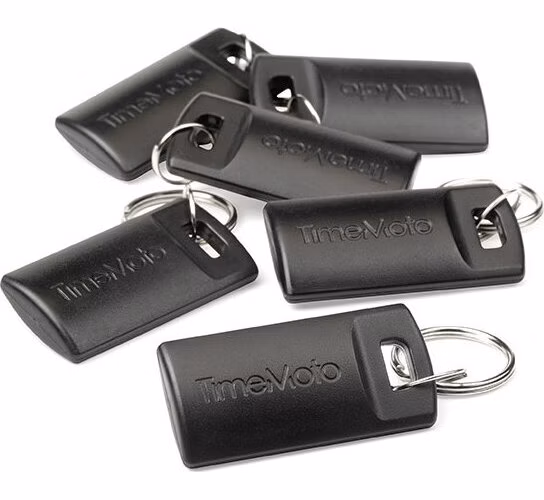 Sada 25 RFID kľúčeniek TimeMoto RF-110