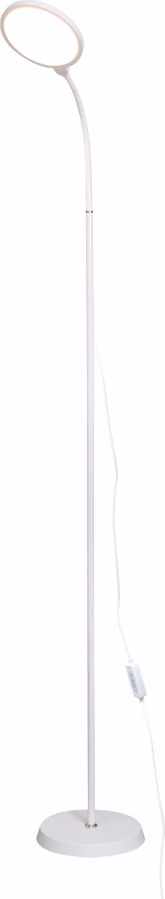 Platinet PFL1084W podlahová LED lampa 10W stmievateľná 2v1, biela