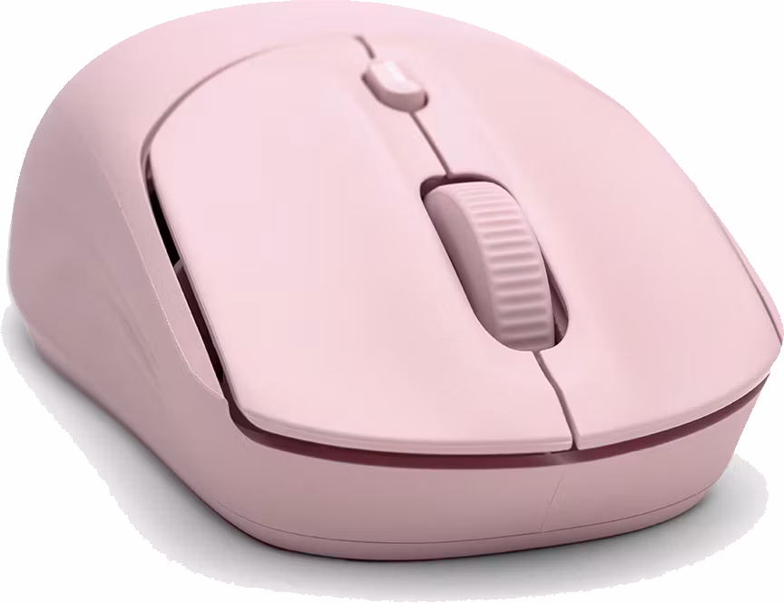 HP 400 Quiet/Kancelářská/Optická/Pro praváky/1 200 DPI/USB+BT/Růžová