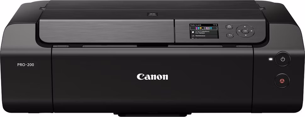 Canon PIXMA Pro-200  / A3/ 4800x2400/ WiFi/  USB/ LAN / 8 barevných náplní / černá