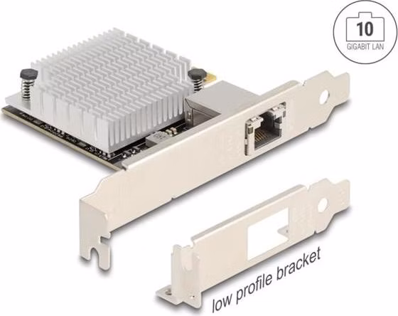 Delock PCI Express x4 Karta 1 x RJ45 10 Gigabit LAN AQC107S