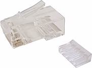 Solarix konektor RJ45 CAT6 UTP 8p8c nestienený skladaný vodič / 100 ks KRJ45/6SLD