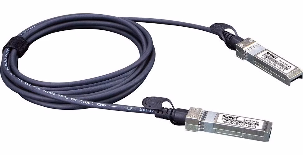 Planet CB-DASFP25G-5M, SFP28 metalický spojovací kabel, 25Gb/s, 5m