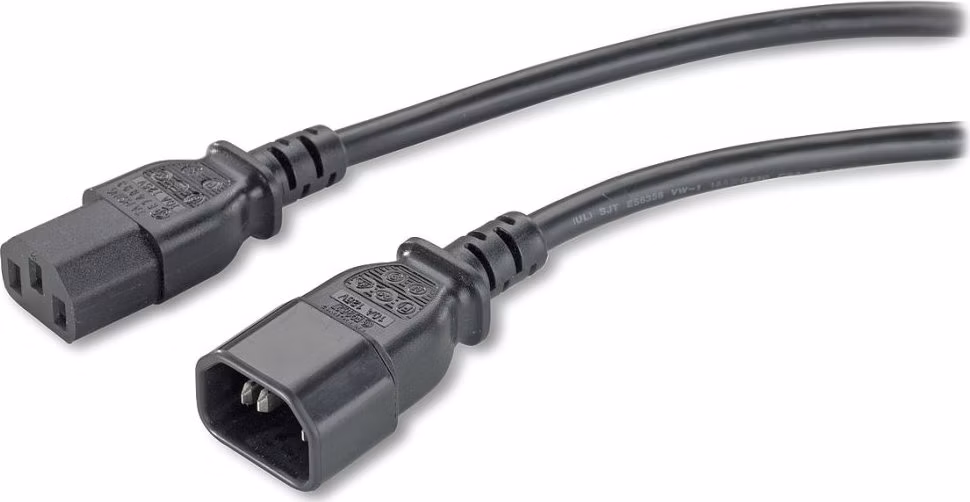 APC napájecí kabel UPS-počítač IEC320 C13-C14, 2,5 metru
