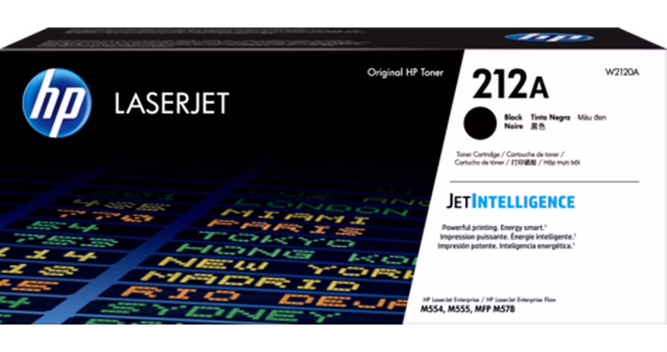 Čierna originálna tonerová kazeta HP 212A LaserJet (5500 strán)