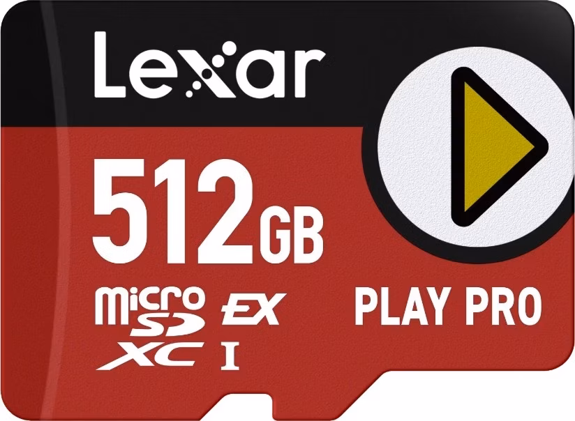 Lexar 512GB PLAY Pre microSD Express 7.1 C10 U3