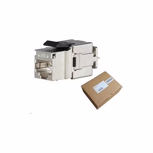 Solarix MULTIPACK 24 ks - rýchly rez keystone CAT6 STP RJ45 čierny SXKJ-6-STP-BK-NA