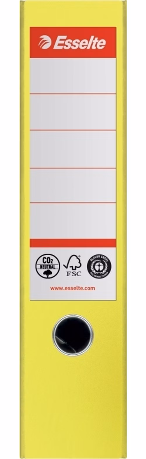 Esselte pákový pořadač No. 1 Co2 neutrální, 75 mm, žlutá