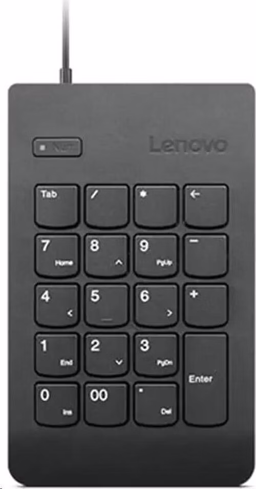 LENOVO klávesnice drátová USB Numeric Keypad Gen II, černá