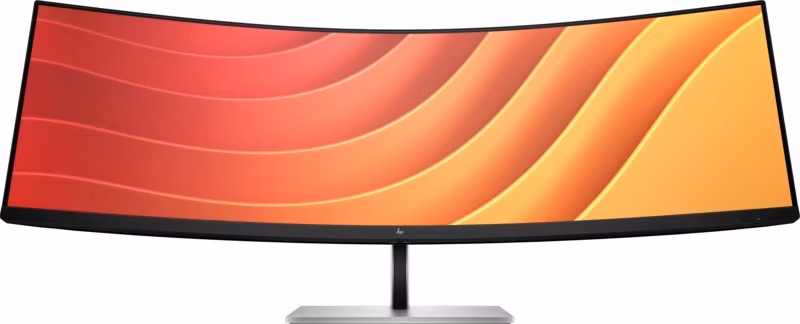 HP E45c G5/ 44,5" prohnutý/ 5120x1440/ VA/ 3ms/ 400 cd/m2/ 3000:1/ HDMI/ DP/ USB/ RJ-45/ VESA/ černo-stříbrný
