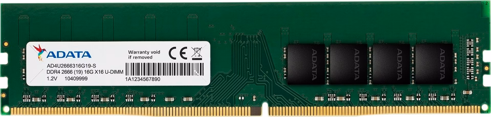 Adata/DDR4/16GB/2666MHz/CL19/1x16GB