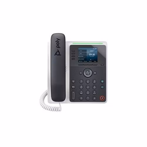 Poly Edge E220 IP Phone and PoE-enabled