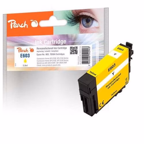 PEACH kompatibilní cartridge Epson No 603, yellow, 3,8 ml