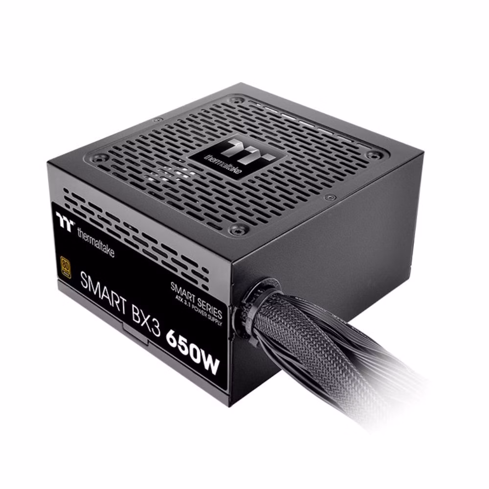 THERMALTAKE zdroj 650W Smart BX3, 120mm, 80+ Bronze, černá