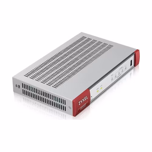 Zyxel USG FLEX 50 HP, 5 Gigabit user-definable ports, 1*1G PoE+, 1*USB with 1 YR Gold Security Pack