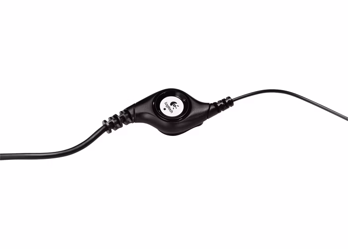 Logitech Headset Stereo H390/ drátová sluchátka + mikrofon/ USB/ černá