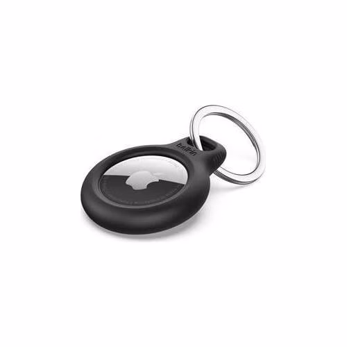 Belkin Bezpečné pouzdro na AirTag s kroužkem na klíče – černé - 4pack