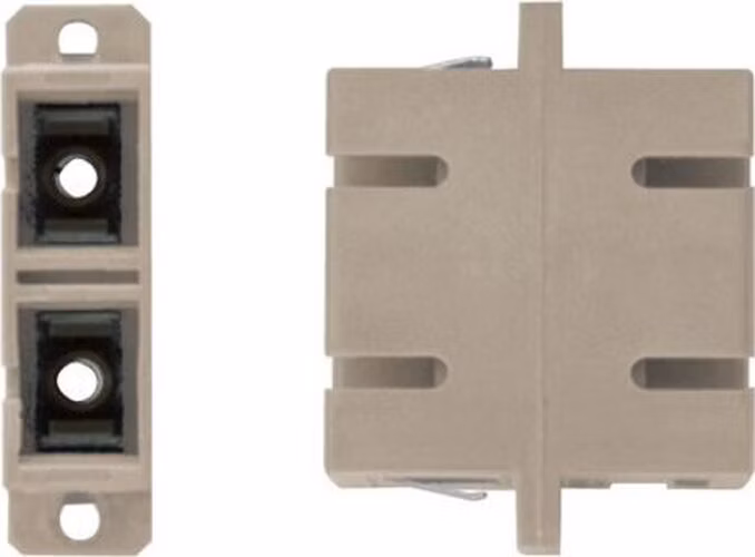 XtendLan SC-SC duplex adapter MM, šedý, do optických rozvaděčů